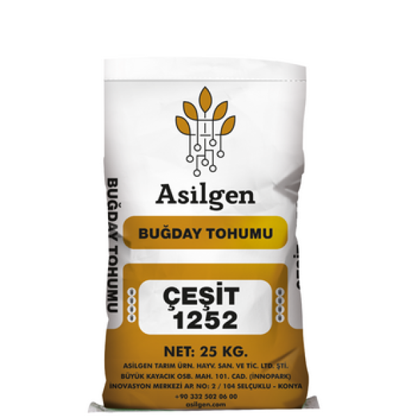 ÇEŞİT 1252 Makarnalık Buğday Tohumu (Triticum aestivum)