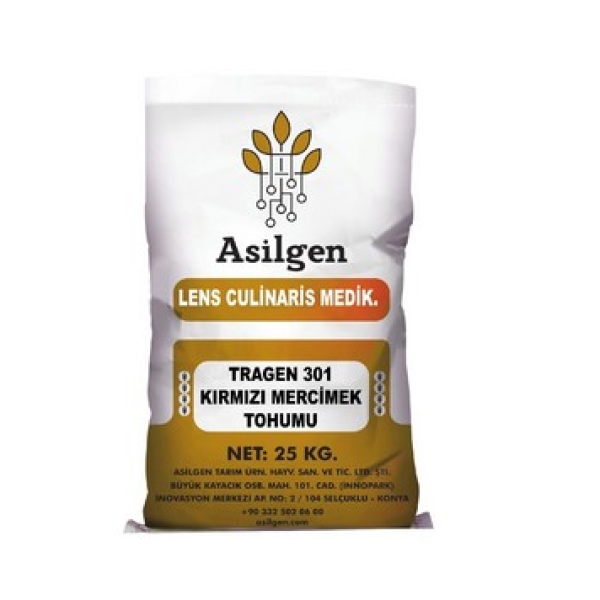 TRAGEN 301 KIRMIZI MERCİMEK TOHUMU (Lens culinaris Medik)